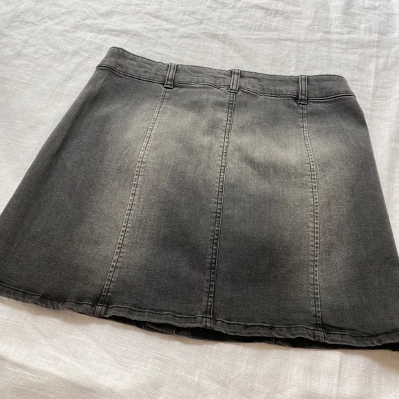 Altar’d State Black Denim Skirt - Picture 4 of 4